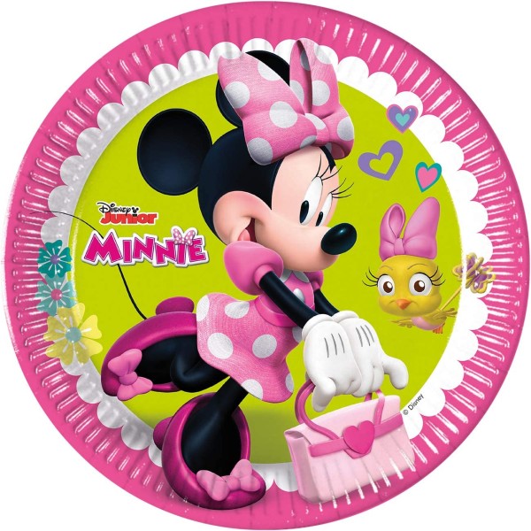 PIATTI MINNIE 8 PZ 23 CM