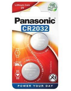 PILA MICRO PILA PANASONIC ALCALINA 2032 2 PZ