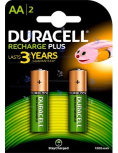 PILA STILO RICARICABILE DURACELL AA 1300 B2