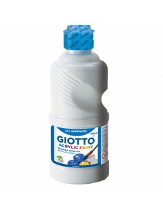 TEMPERA ACRILICA BIANCA 250 ml