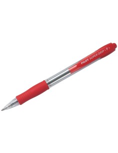PENNA PILOT SUPER GRIP SCATTO ROSSA F 0.7