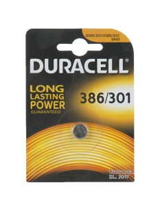 BATTERIA DURACELL 386 / 301 ( AG12, 186, 188, 386, 1142,...