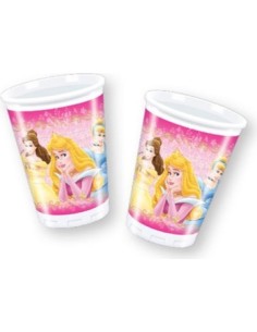 BICCHIERI PRINCESS PRINCIPESSE 8 PZ