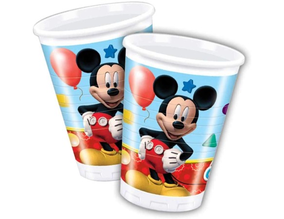 BICCHIERI TOPOLINO 8 PZ 123802
