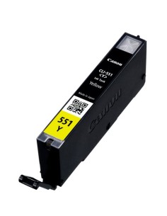 CARTUCCIA Canon CL551 Giallo Cartuccia Compatibile per...