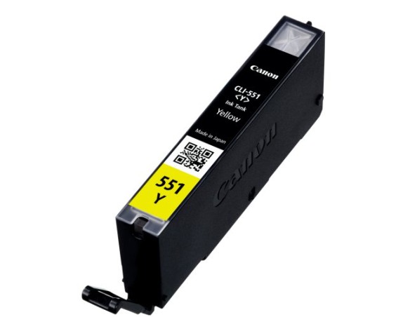 CARTUCCIA Canon CL551 Giallo Cartuccia Compatibile per IP7250 MG5450 MG6350