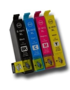 CARTUCCIA COMPATIBILE EPSON 1811 BK NERO NERA ( epson xp...