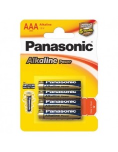 PILE MINI STILO ALCALINE PANASONIC AAA