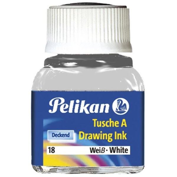 INCHIOSTRO DI CHINA ML.10 BIANCO PELIKAN...