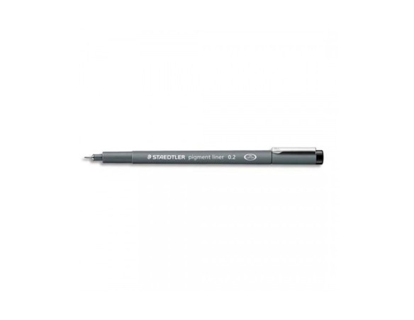 PENNINO STAEDTLER PENNARELLO PIGMENT LINER NERO 02