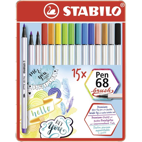 Pennarello Premium con punta a pennello per...