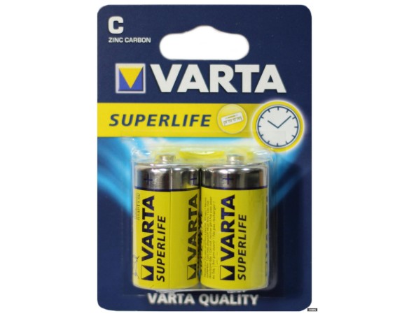PILA ZINCO MEZZA TORCIA C 2PZ VARTA