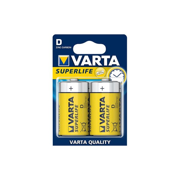PILA ZINCO VARTA TORCIA D 2PZ