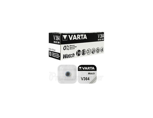 BATTERIA 64 / SR 60 / 364 (AG1, 164, 364, SR621, LR621)