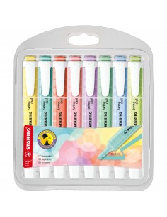 EVIDENZIATORE SWING COOL PASTEL SET 8 PZ. STABILO