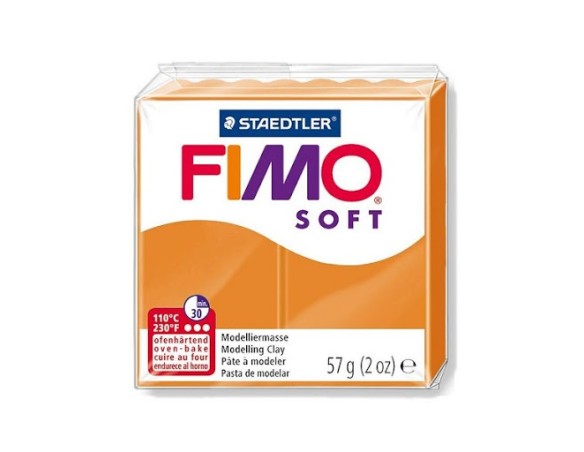 PANETTO PASTA MODELLABILE FIMO STAEDTLER ARANCIONE ARANCIO SOLARE - 41