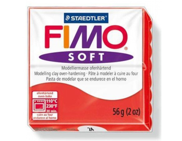 PANETTO PASTA MODELLABILE FIMO STAEDTLER ROSSO INDIGO - 24