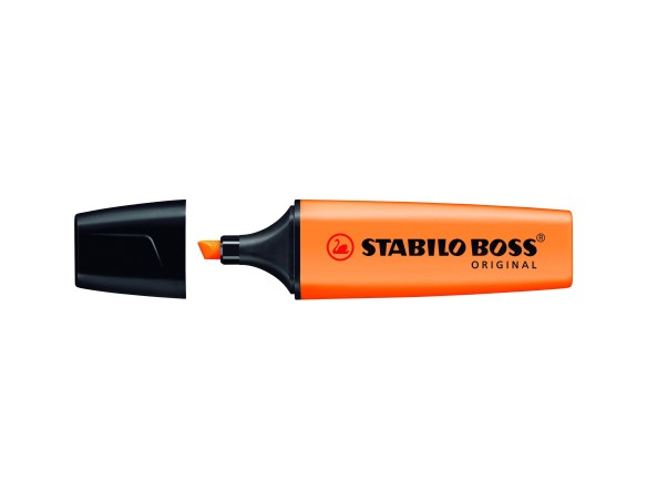 EVIDENZIATORE STABILO BOSS ARANCIONE FLUO