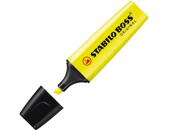 EVIDENZIATORE STABILO BOSS GIALLO FLUO 70 / 24