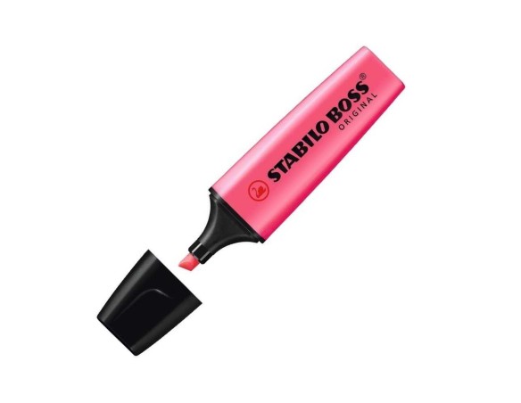 EVIDENZIATORE STABILO BOSS ROSA FLUO 70/56