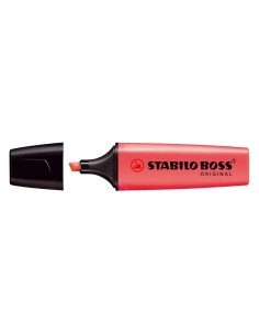EVIDENZIATORE STABILO BOSS ROSSO FLUO