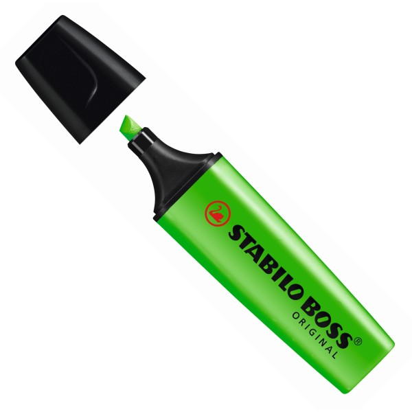 EVIDENZIATORE STABILO BOSS VERDE FLUO 70/33
