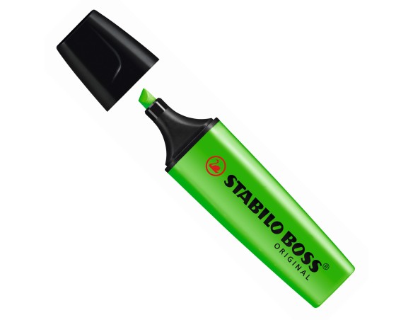 EVIDENZIATORE STABILO BOSS VERDE FLUO 70/33