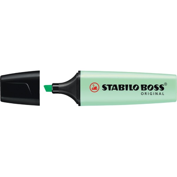EVIDENZIATORE STABILO BOSS VERDE MENTA PASTELLO...