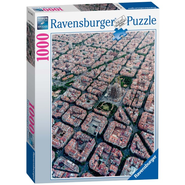 PUZZLE 1000 PZ BARCELLONA DALL'ALTO 50 X 70 CM
