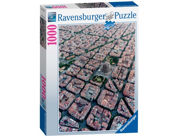 PUZZLE 1000 PZ BARCELLONA DALL'ALTO 50 X 70 CM