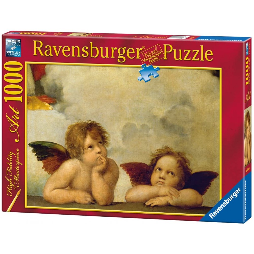 Ravensburger 15544 Raffaello: Cherubini Puzzle 1000 Pezzi Arte