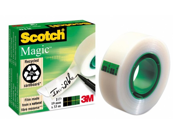 ROTOLO SCOTCH NASTRO 3M MAGIC  INVISIBILE 19X33