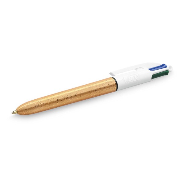 Penna A Sfera Bic 4 Colori Champagne