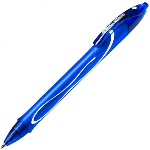 PENNA BIC SFERA GEL-OCITY QUICK DRY SCATTO BLU