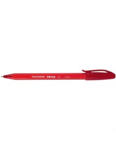 PENNA PAPERMATE INKJOY 100 MM.1.0 C/TAPPO ROSSA (COLORE...