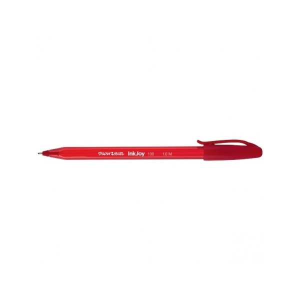 PENNA PAPERMATE INKJOY 100 MM.1.0 C/TAPPO ROSSA...
