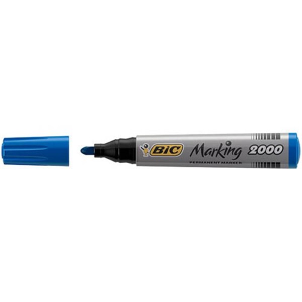 PENNARELLO BIC PERMANENT MARKING 2000 BLU