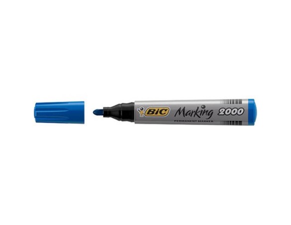 PENNARELLO BIC PERMANENT MARKING 2000 BLU