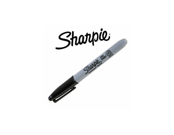 PENNARELLO SHARPIE MARCATORE PUNTA FINE NERO
