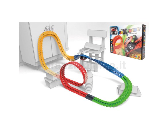 Pista Smoby Flextreme Discovery + Pista Flextreme Super Loop ( 2 scatole )