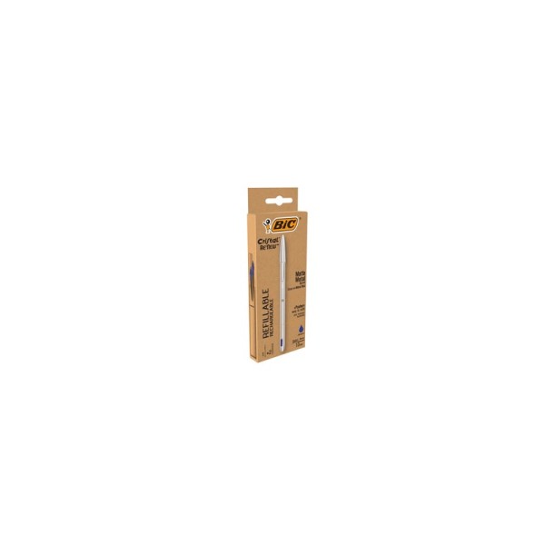 Bic Metal blu PENNA A SFERA RICARICABILE...