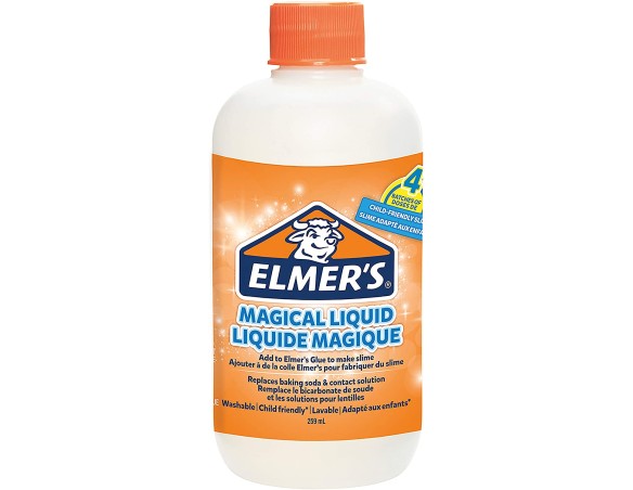 LIQUIDO PER SLIME ELMER'S MAGICAL LIQUID 259 ML , Ottimo per Realizzare Slime attivatore
