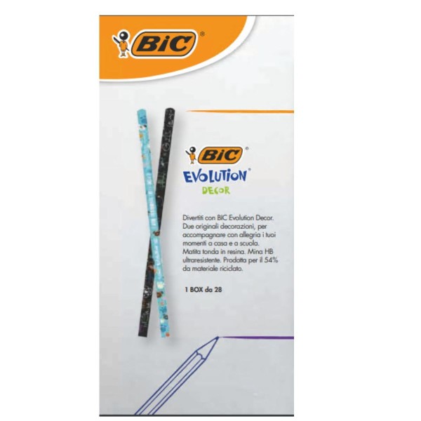 Matita Bic Evolution Decor