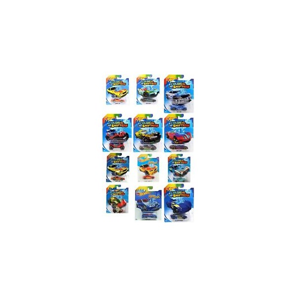 VEICOLO HOT WHEELS MATTEL CAMBIA COLORE
