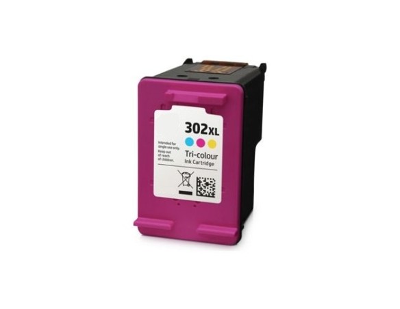 CARTUCCIA COLORI COMPATIBILE  hp 302 XL 330 pag.