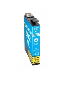 CARTUCCIA COMPATIBILE EPSON 502 xl CIANO per Expression...