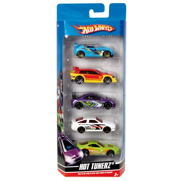 SET 5 VEICOLI HOT WHEELS MATTEL 1806