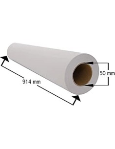 ROTOLO PLOTTER CARTA 91.4 X 50 X F 50 - A0