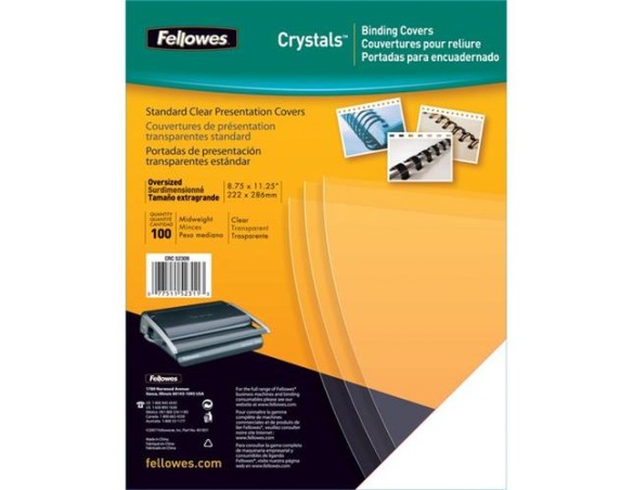 RISMA FOGLI ACETATI COPERTINE PER RILEGARE 100PZ 180 MC