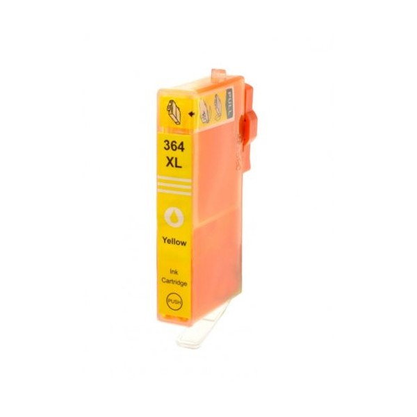 CARTUCCIA HP 364 XL GIALLA COMPATIBILE CON CHIP...